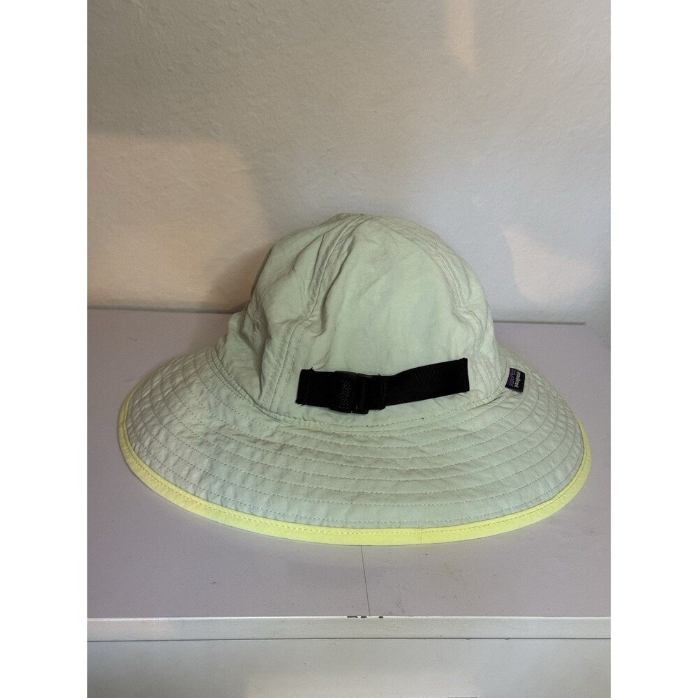 Patagonia Fishing Outdoors Hiking Strap green fish bucket hat cap beach large
